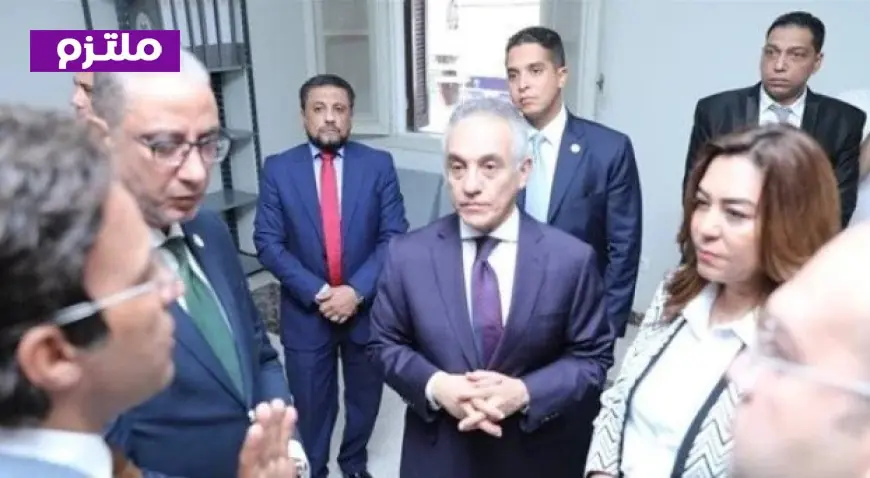 وزيرا العدل والتنمية المحلية والبيئة يدشنان فرع توثيق الودي في الصف ضمن مشروع حياة كريمة