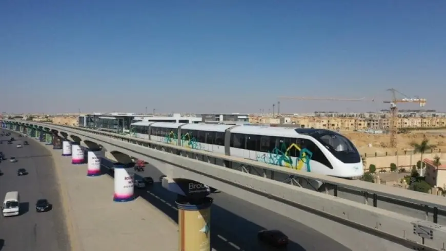 اكتشف خريطة مونوريل غرب النيل ومواعيد التشغيل التجريبي للمحطات الجديدة
