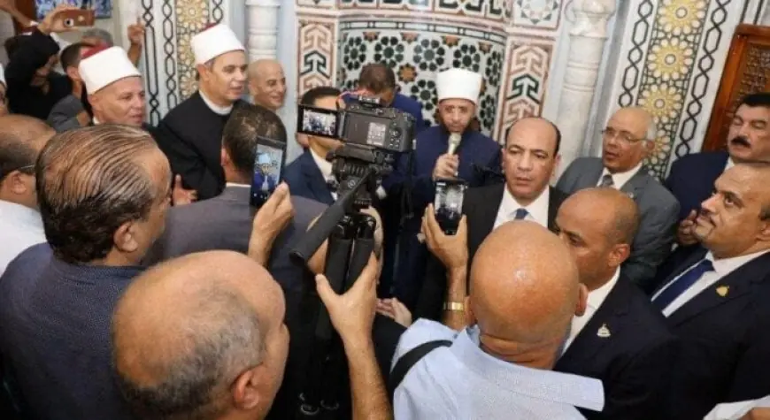 وزير الأوقاف ومحافظ القليوبية يطلقان مجمع الرحمة الإسلامي الجديد في قرية الحصة