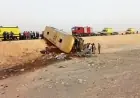 وزيرة التضامن تطلق مساعدات عاجلة لضحايا انقلاب أتوبيس جنوب سيناء