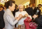 قرينة الرئيس السيسي تستقبل زوجة الرئيس الصيني في زيارة مميزة لمصر