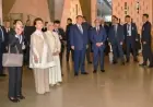 جولة الرئيس السيسي وقرينته مع الرئيس الصيني في المتحف المصري الكبير في 11 صورة مذهلة