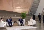 قرينة الرئيس السيسي تستعرض عظمة الحضارة المصرية من قلب المتحف المصري الكبير