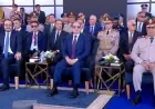 الرئيس السيسي والرئيس القبرصي يشهدان عروض الطيران المذهلة في معرض العلمين للفضاء 2026