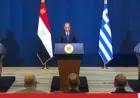 مؤتمر صحفي مشترك بين الرئيس السيسي ورئيس قبرص ورئيس وزراء اليونان مع بث مباشر لمستجدات العلاقات الثلاثية