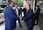 بدر عبد العاطي يتحدث مع ماكي سال مرشح السنغال لمنصب سكرتير عام الأمم المتحدة