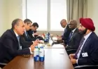 وزير الخارجية يناقش فرص التعاون مع رئيس البنك الدولي في نيويورك