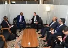 بدر عبد العاطي ونظيره الأوغندي يبحثان سبل تعزيز التعاون وقضايا حوض النيل المائية