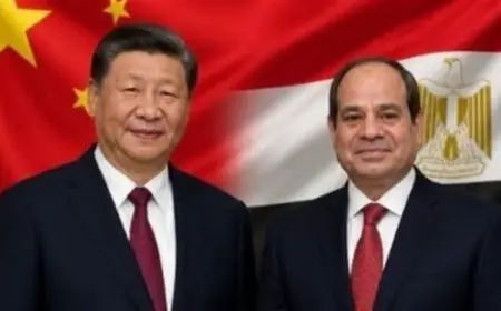 الرئيس الصيني يؤكد على الصداقة التاريخية العميقة التي تربط بكين بالقاهرة منذ آلاف السنين