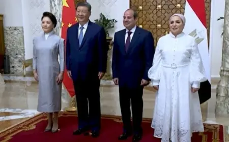 زيارة تاريخية للرئيس الصيني إلى مصر من الاستقبال إلى المتحف الكبير تفاصيل شاملة من رئاسة الجمهورية
