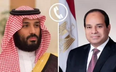 الرئيس السيسي وولي العهد السعودي يتفقان على تعزيز جهود خفض التوترات الإقليمية