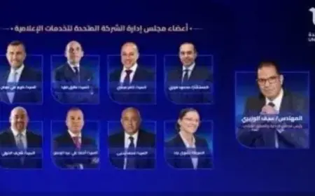 الشركة المتحدة للخدمات الإعلامية تعين سيف الوزيرى رئيساً لمجلس إدارتها وتكشف عن الأعضاء الجدد