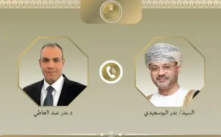 وزير الخارجية المصري وعُماني يناقشان أحدث تطورات المشهد الإقليمي وآفاق التعاون العربي