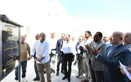 مدبولي يطلق مصنع كربونات الكالسيوم في السخنة باستثمار 5 ملايين دولار لتعزيز الصناعة الوطنية