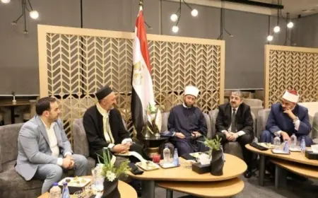 وزير الأوقاف ومفتي شرق جورجيا يتباحثان سبل تعزيز التعاون الديني ونشر الفكر الوسطي