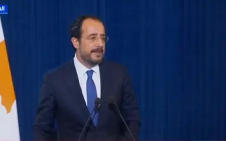 الرئيس القبرصي يشدد على ضرورة الحل السلمي لخفض التوترات في المنطقة