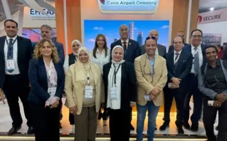 مطار القاهرة يبهر الزوار في معرض العلمين للطيران بتبادل الخبرات ولقاءات دولية