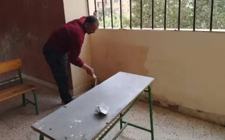 قبل بدء العام الدراسي الجديد التعليم تعلن عن إنجاز دهانات الفصول وتوفير 500 ألف ديسك سنويًا
