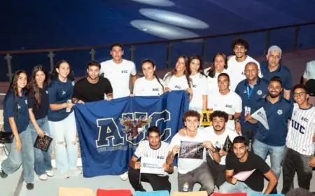 الجامعة الأمريكية بالقاهرة تتألق بـ 9 ميداليات في انطلاق الألعاب الإفريقية للجامعات