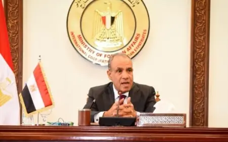 وزير الخارجية يستضيف جلسة إحاطة حصرية للمراسلين الأجانب وممثلي الإعلام الإقليمي والدولي