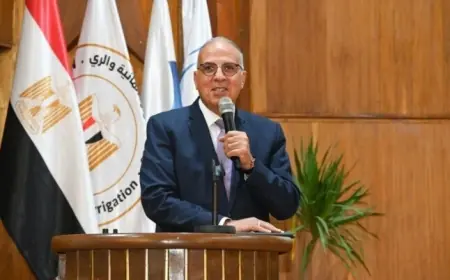 وزير الري يشارك في انطلاق العام الدراسي الجديد بمدارس أجرو المصرية الإيطالية