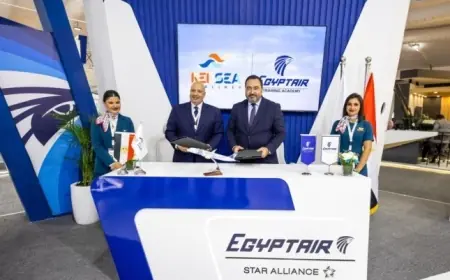 أكاديمية مصر للطيران توقّع شراكة استراتيجية مع شركة البحر الأحمر للطيران لتعزيز التدريب الطيراني