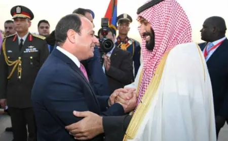 الرئيس السيسي وولي العهد السعودي يعقدان قمة مهمة غدًا لتعزيز العلاقات الثنائية ومناقشة التطورات الإقليمية