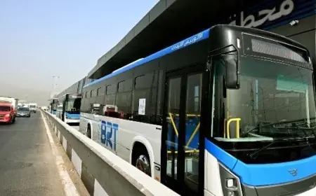 تشغيل تجريبي للأتوبيس الترددي بدون جمهور في المرحلة الثانية اليوم مع تفاصيل محطات الخدمة