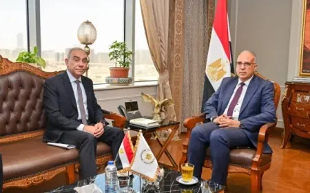 وزير الري يلتقي رئيس هيئة الاستعلامات لتعزيز الرؤية المصرية لحل قضايا المياه