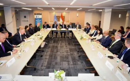 وزير الخارجية يتحدث في مائدة مستديرة مع مجلس أعمال التفاهم الدولي لتعزيز الشراكات الاقتصادية