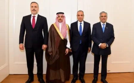 اجتماع R4 في نيويورك يجمع بدر عبد العاطي بوزراء خارجية السعودية وتركيا وباكستان