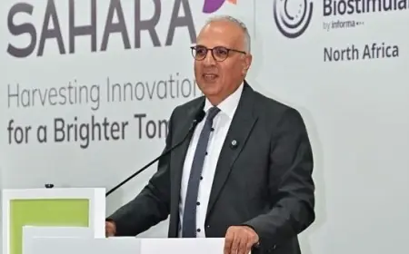 وزير الري يؤكد في معرض صحارى ضرورة استغلال كل قطرة ماء لضمان الأمن الغذائي