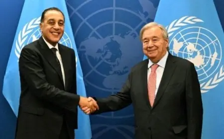 جوتيريش يثمن دور الرئيس السيسي وأهمية مصر في الأمم المتحدة
