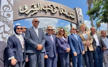 افتتاح محطة متطورة لمعالجة المخلفات في نبروه ضمن مشروع تطوير مصرف كيتشنر