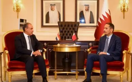 وزير الخارجية المصري يؤكد دعم بلاده للاستقرار في الخليج ويشدد على إدانة أي اعتداءات ضد قطر