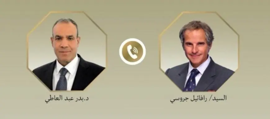 عبد العاطي وجروسي يتناولان تعزيز التعاون ومستجدات الملف النووي الإيراني في لقاء حيوي