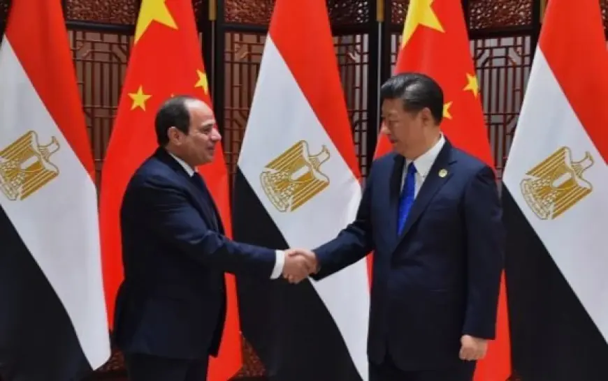 الرئيس السيسي يهنئ بمناسبة الذكرى السبعين للعلاقات المصرية الصينية