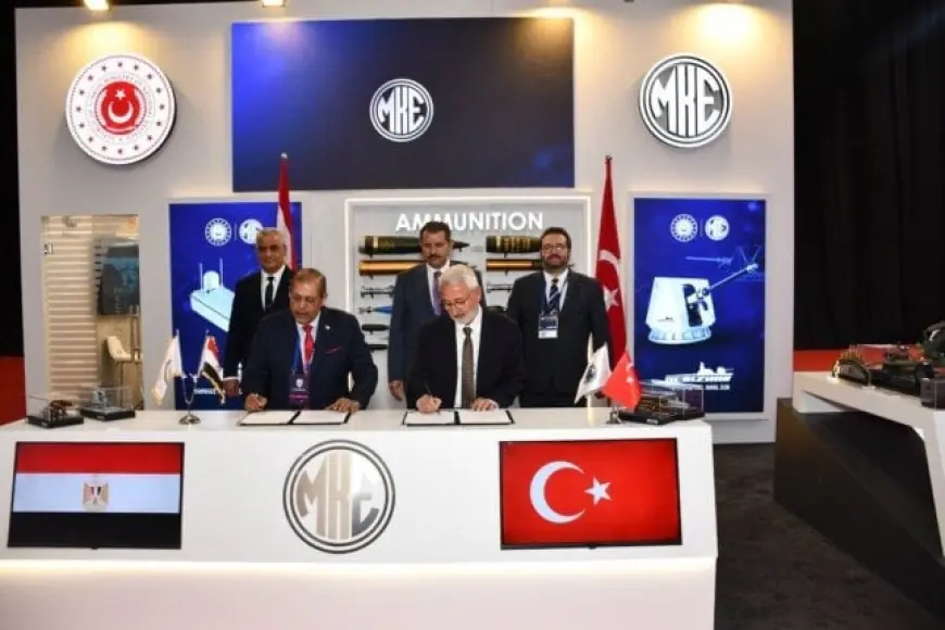 تعاون استراتيجي بين الإنتاج الحربي وMKE التركية من خلال توقيع مذكرة تفاهم