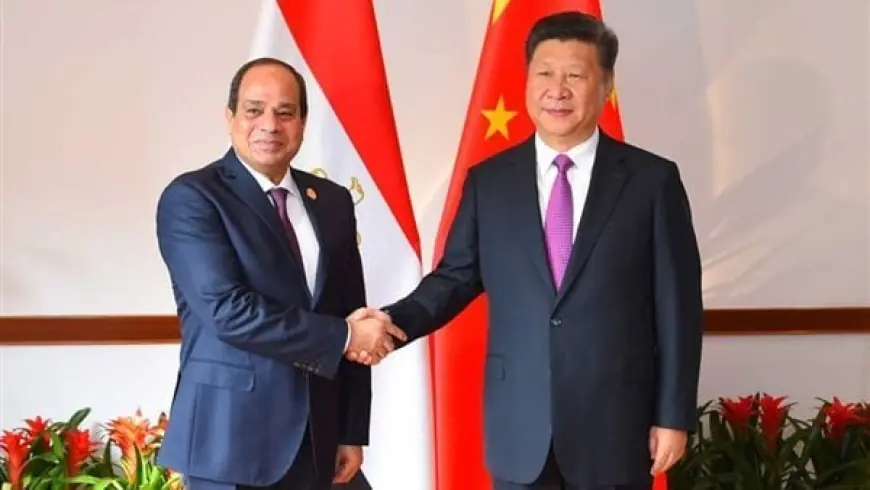 الرئيس السيسي ونظيره الصيني يطلقان مشروعات جديدة في المنطقة الاقتصادية لقناة السويس