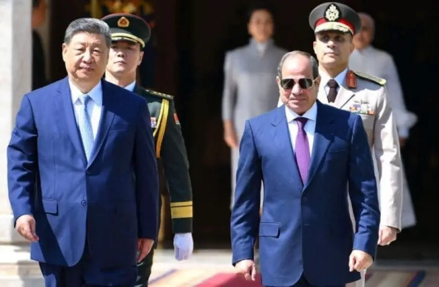اكتشف كواليس الزيارة التاريخية للرئيس الصيني إلى المتحف المصري الكبير من الدرج العظيم لمنطقة البانوراما