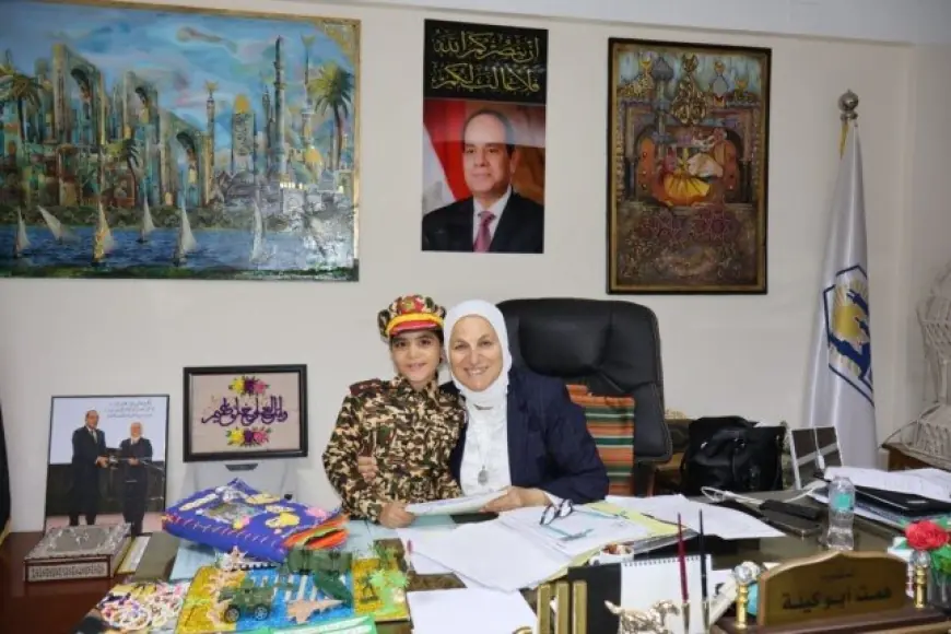 مدير تعليم القاهرة تبرز موهبة طفلة في رياض الأطفال وتؤكد على أهمية استثمار المواهب للمستقبل