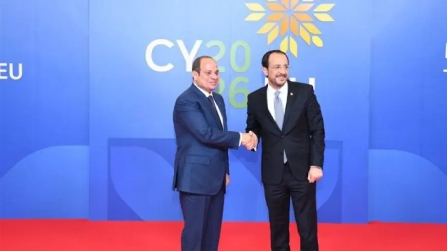 الرئيس القبرصي يثمن مساهمة مصر في تعزيز الاستقرار الإقليمي ومكافحة الهجرة غير الشرعية