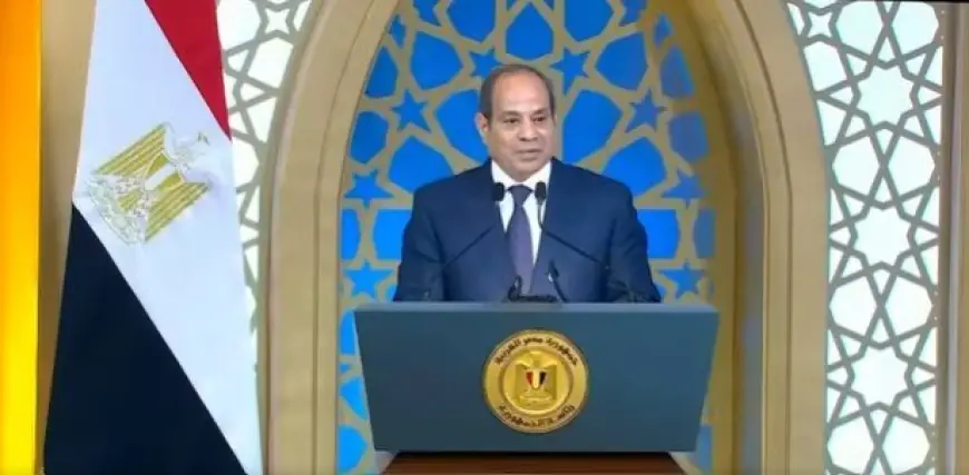 الرئيس السيسي يؤكد ضرورة إقامة الدولة الفلسطينية لتحقيق السلام العادل والشامل