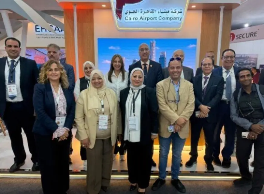 مطار القاهرة يبهر الزوار في معرض العلمين للطيران بتبادل الخبرات ولقاءات دولية