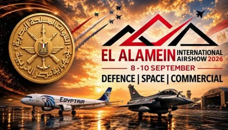 وزير الدفاع ورئيس الأركان يتواصلان مع قادة الوفود العسكرية خلال معرض العلمين
