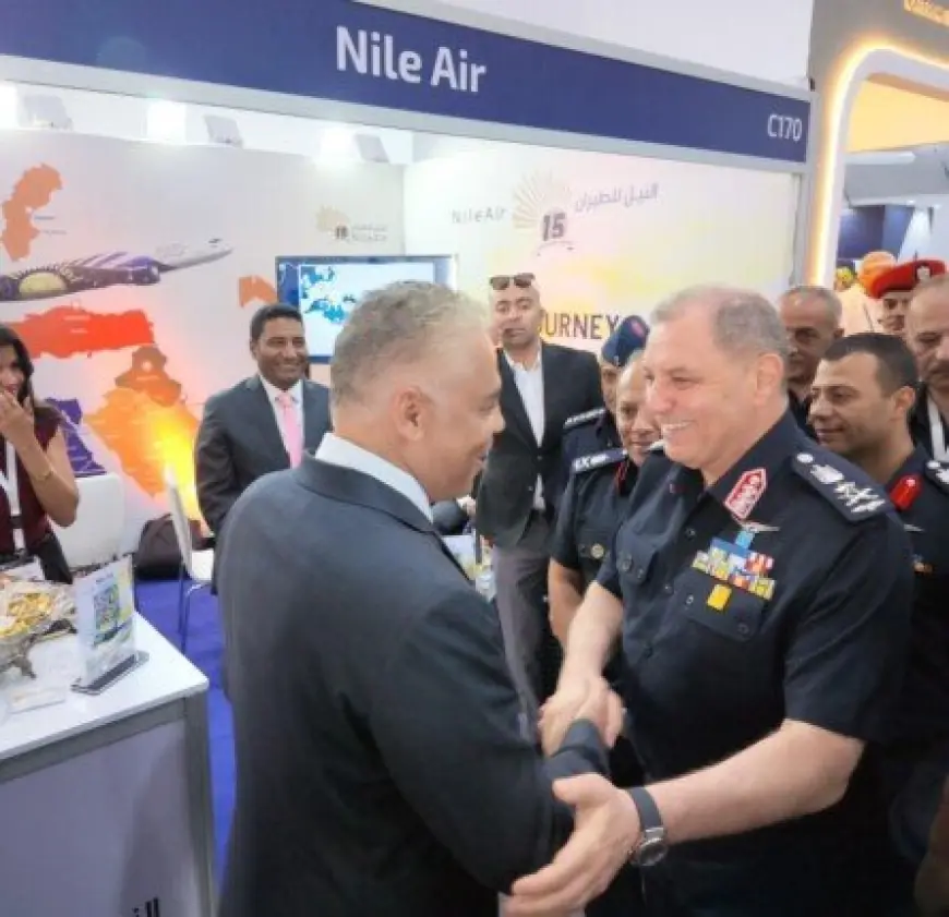النيل للطيران تواصل تعزيز مكانتها بتوقيع اتفاقيات استراتيجية في معرض العلمين الدولي للطيران 2026
