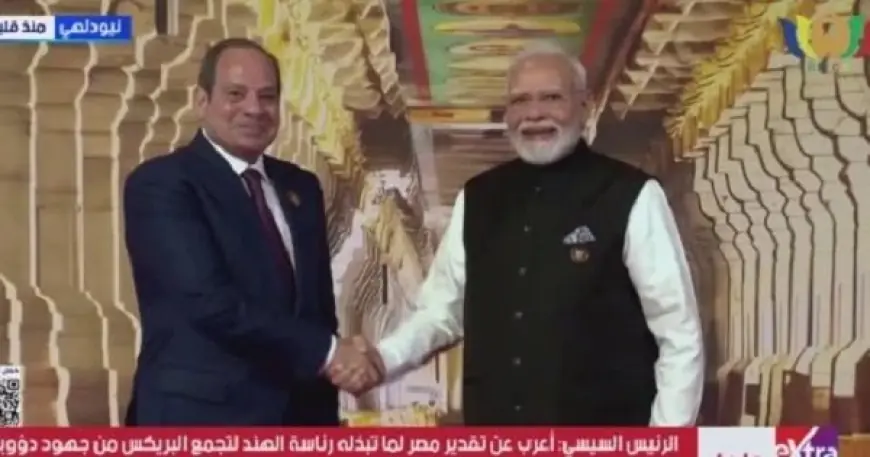 الرئيس السيسي يؤكد أهمية الموقع الاستراتيجي لمصر في تعزيز التجارة والاستثمار وترابط القارات أفريقيا وأوروبا وآسيا