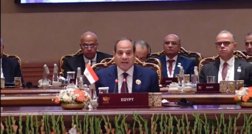 الرئيس السيسي يساهم في زراعة الأشجار خلال فعالية الهند لتجمع بريكس