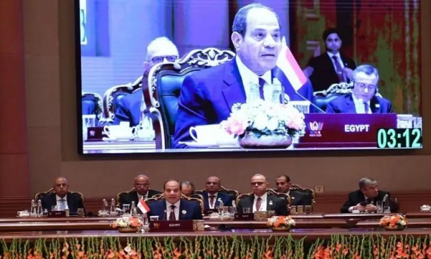 الرئيس السيسي يتصدر الصورة الرسمية لرؤساء دول وحكومات بريكس في حدث تاريخي