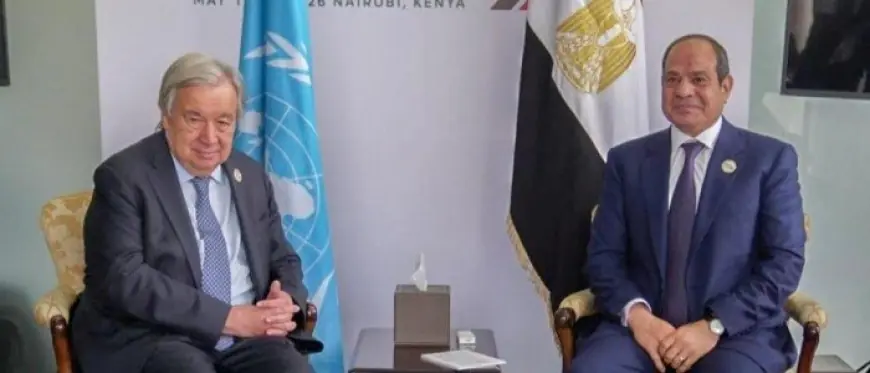 الرئيس السيسي يؤكد دعم مصر لإصلاح الأمم المتحدة وتعزيز دورها الدولي أمام جوتيريش